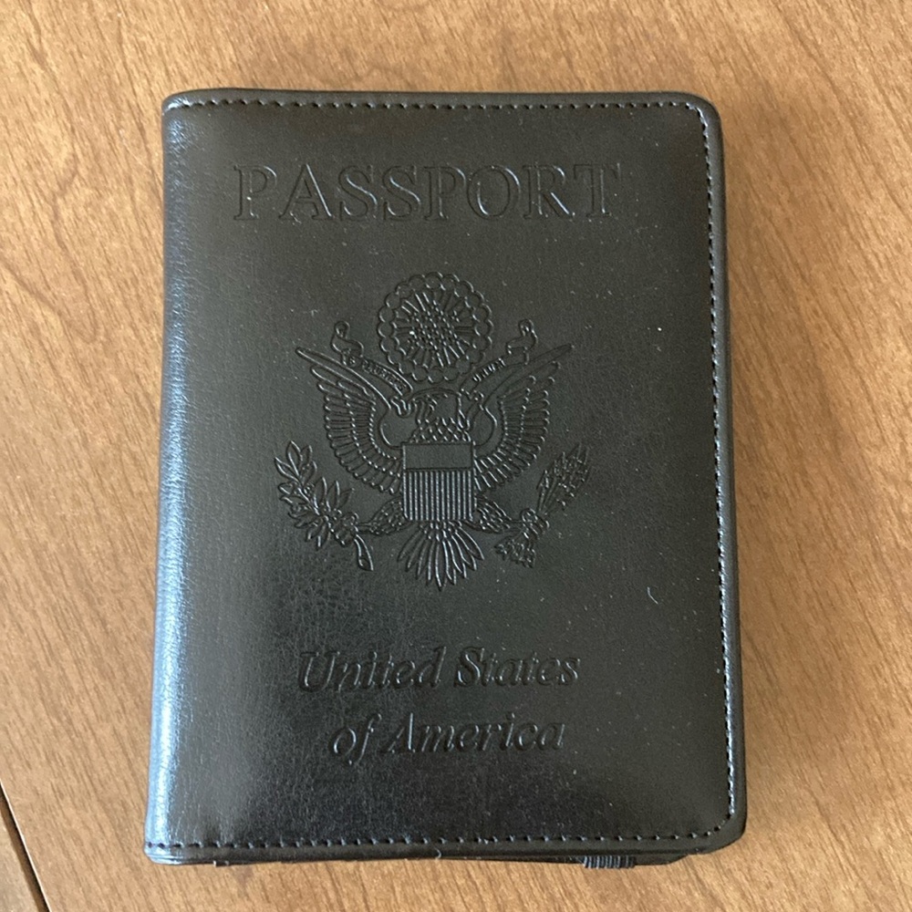 Black Passport Holder/Wallet